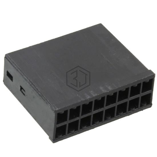 1-87133-3 - TE Connectivity AMP Connectors - Rectangular Connectors - Housings