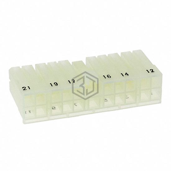 171838-1 - TE Connectivity AMP Connectors - Rectangular Connectors - Housings