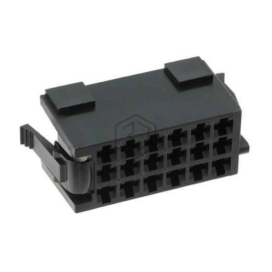 641414-1 - TE Connectivity AMP Connectors - Rectangular Connectors - Housings