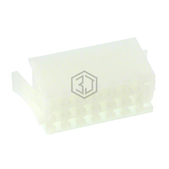 641415-1 - TE Connectivity AMP Connectors - Rectangular Connectors - Housings