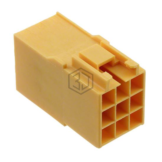 176287-4 - TE Connectivity AMP Connectors - Rectangular Connectors - Housings