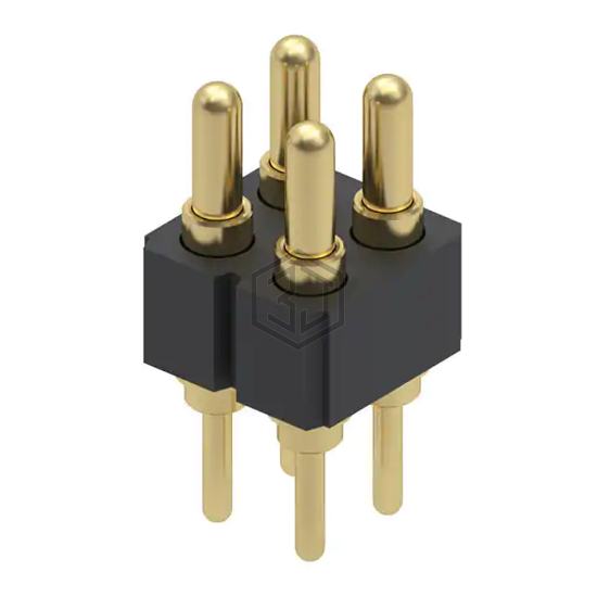 827-22-004-10-001101 - Mill-Max Manufacturing Corp. - Rectangular Connectors - Spring Loaded
