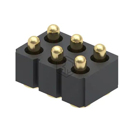 813-22-006-30-001101 - Mill-Max Manufacturing Corp. - Rectangular Connectors - Spring Loaded