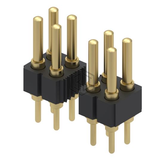 827-22-020-10-004101 - Mill-Max Manufacturing Corp. - Rectangular Connectors - Spring Loaded
