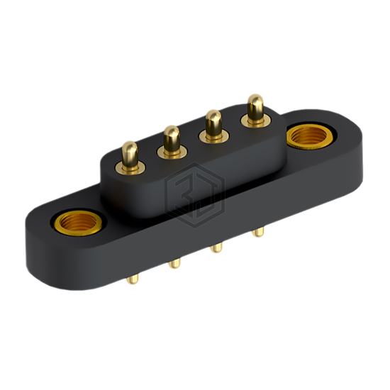 858-22-004-10-011101 - Mill-Max Manufacturing Corp. - Rectangular Connectors - Spring Loaded