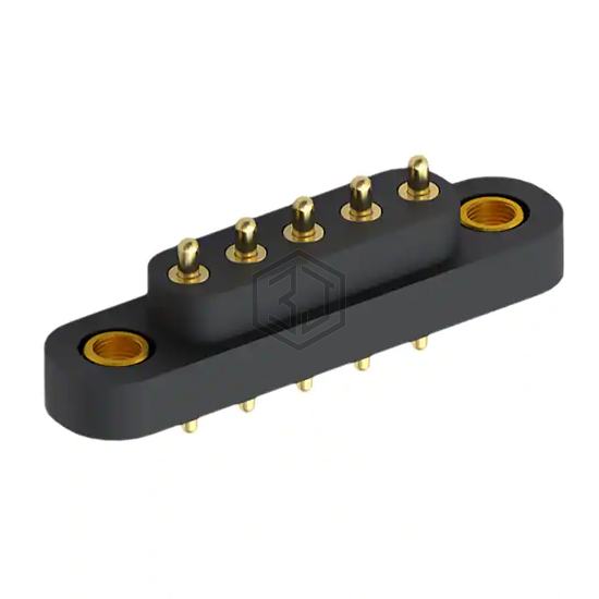 858-22-005-10-011101 - Mill-Max Manufacturing Corp. - Rectangular Connectors - Spring Loaded
