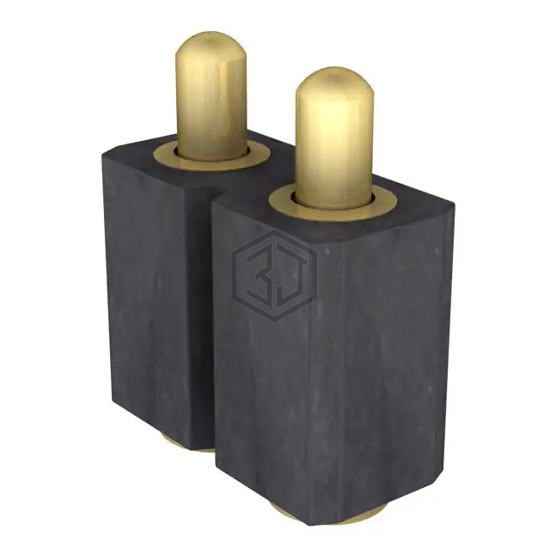 811-SS-002-30-021101 - Preci-Dip - Rectangular Connectors - Spring Loaded