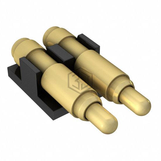 8PM-11-0002-02-131 - Preci-Dip - Rectangular Connectors - Spring Loaded