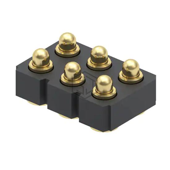 813-22-006-30-000101 - Mill-Max Manufacturing Corp. - Rectangular Connectors - Spring Loaded