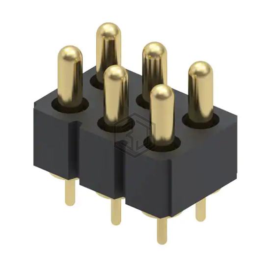 823-22-006-10-004101 - Mill-Max Manufacturing Corp. - Rectangular Connectors - Spring Loaded