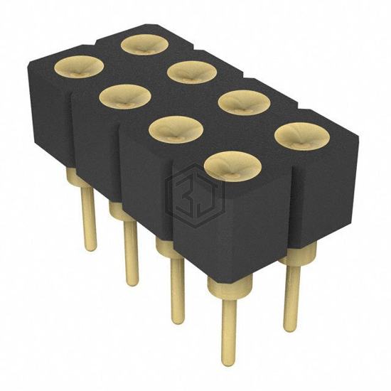 419-10-208-00-006000 - Mill-Max Manufacturing Corp. - Rectangular Connectors - Spring Loaded