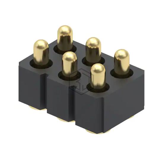813-22-006-30-002101 - Mill-Max Manufacturing Corp. - Rectangular Connectors - Spring Loaded