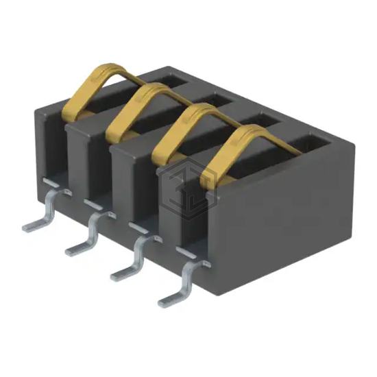 SIB-104-02-F-S - Samtec Inc. - Rectangular Connectors - Spring Loaded