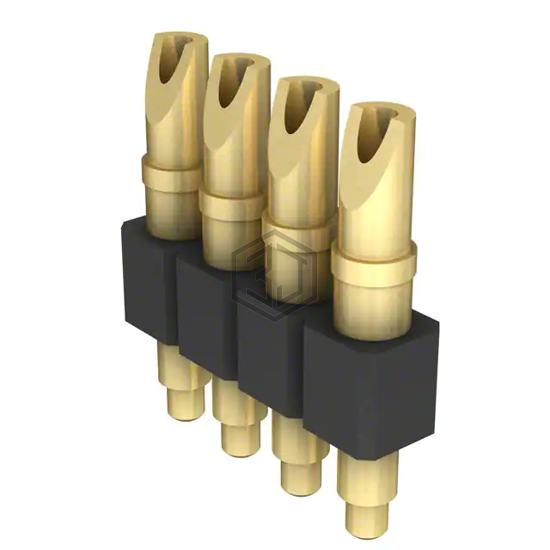 824-22-004-00-005000 - Mill-Max Manufacturing Corp. - Rectangular Connectors - Spring Loaded