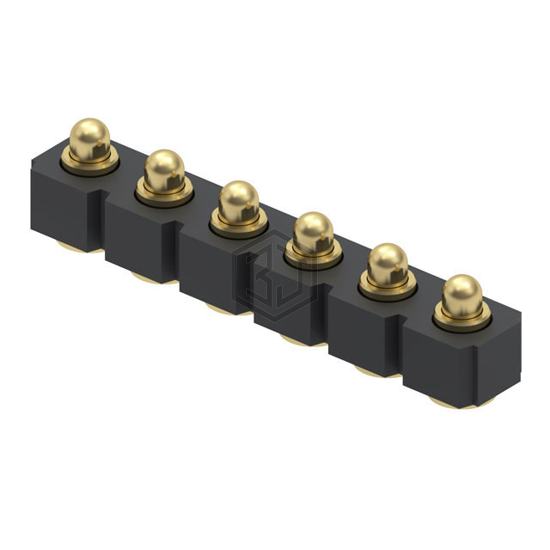 811-22-006-30-000101 - Mill-Max Manufacturing Corp. - Rectangular Connectors - Spring Loaded