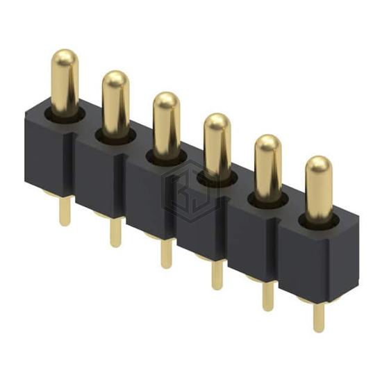 821-22-006-10-004101 - Mill-Max Manufacturing Corp. - Rectangular Connectors - Spring Loaded