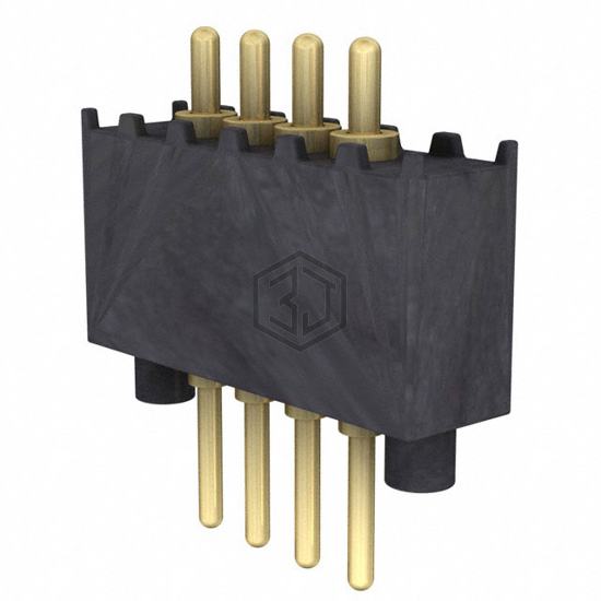 854-22-004-10-001101 - Mill-Max Manufacturing Corp. - Rectangular Connectors - Spring Loaded