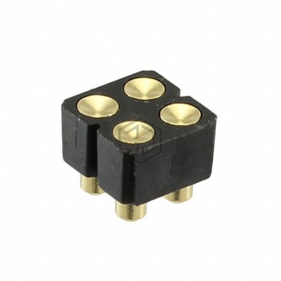419-10-204-30-007000 - Mill-Max Manufacturing Corp. - Rectangular Connectors - Spring Loaded