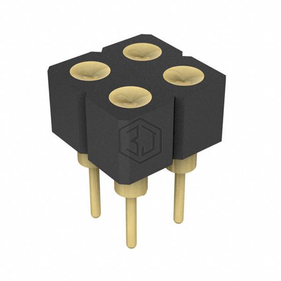 419-10-204-00-006000 - Mill-Max Manufacturing Corp. - Rectangular Connectors - Spring Loaded