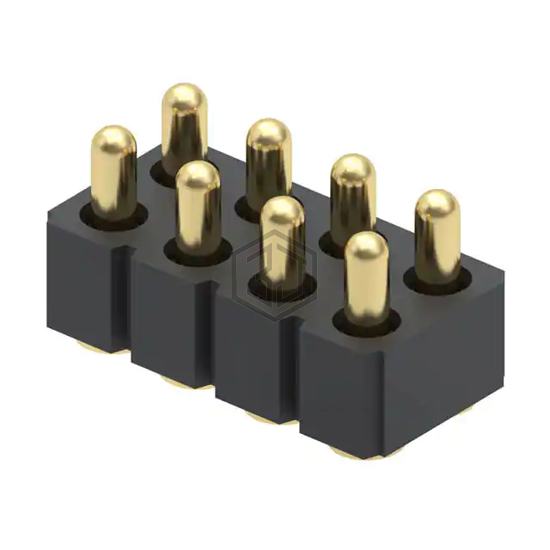 813-22-008-30-003101 - Mill-Max Manufacturing Corp. - Rectangular Connectors - Spring Loaded