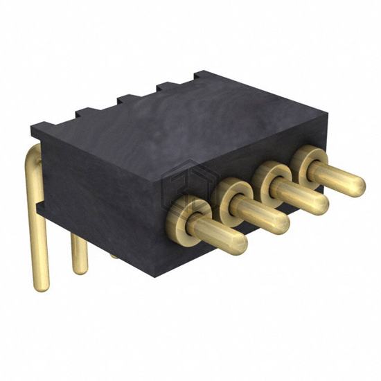 854-22-004-20-001101 - Mill-Max Manufacturing Corp. - Rectangular Connectors - Spring Loaded