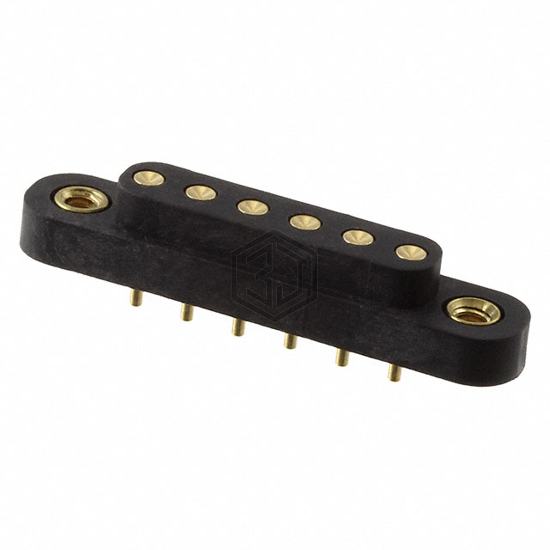 858-10-006-10-012000 - Mill-Max Manufacturing Corp. - Rectangular Connectors - Spring Loaded