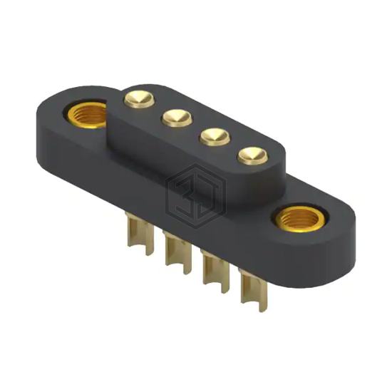 868-10-004-00-012000 - Mill-Max Manufacturing Corp. - Rectangular Connectors - Spring Loaded