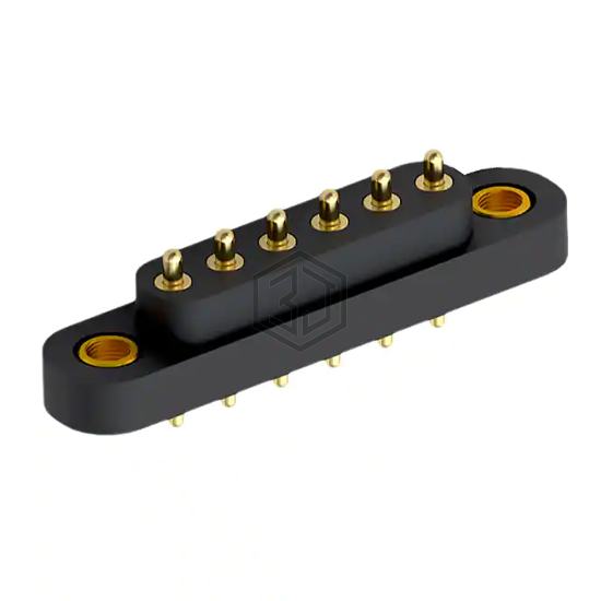858-22-006-10-011101 - Mill-Max Manufacturing Corp. - Rectangular Connectors - Spring Loaded