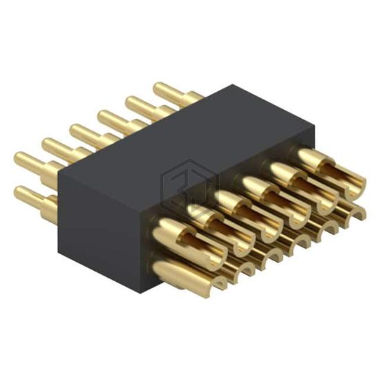 855-22-012-10-003101 - Mill-Max Manufacturing Corp. - Rectangular Connectors - Spring Loaded
