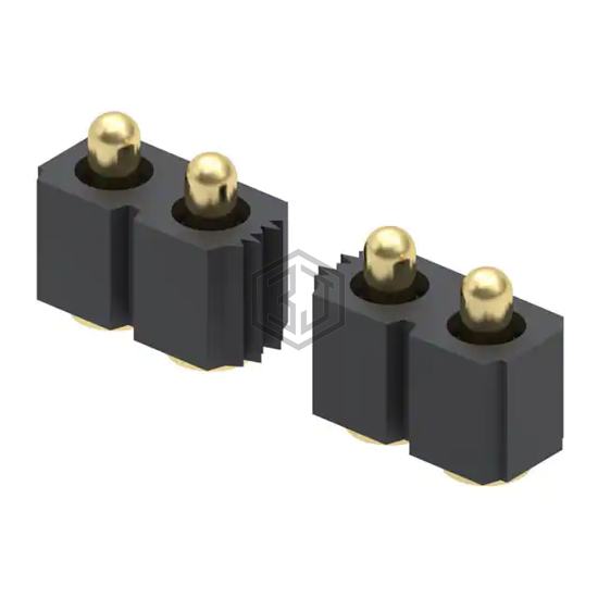 811-22-009-30-001101 - Mill-Max Manufacturing Corp. - Rectangular Connectors - Spring Loaded