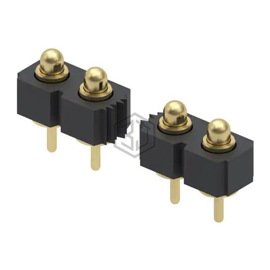 821-22-040-10-000101 - Mill-Max Manufacturing Corp. - Rectangular Connectors - Spring Loaded