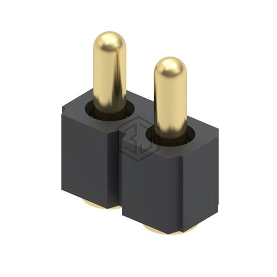 811-22-002-30-004101 - Mill-Max Manufacturing Corp. - Rectangular Connectors - Spring Loaded