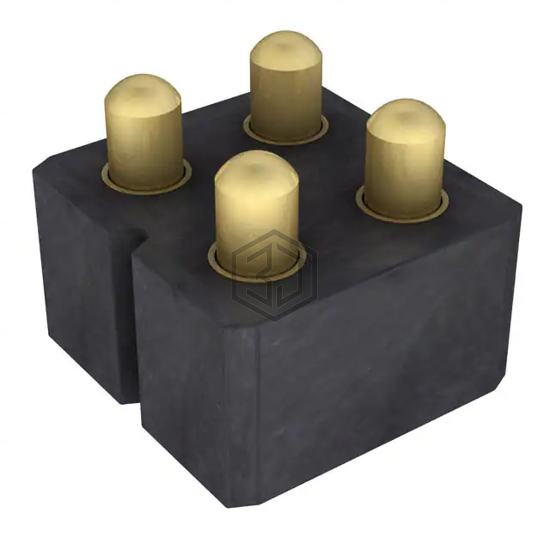 813-SS-004-30-003191 - Preci-Dip - Rectangular Connectors - Spring Loaded