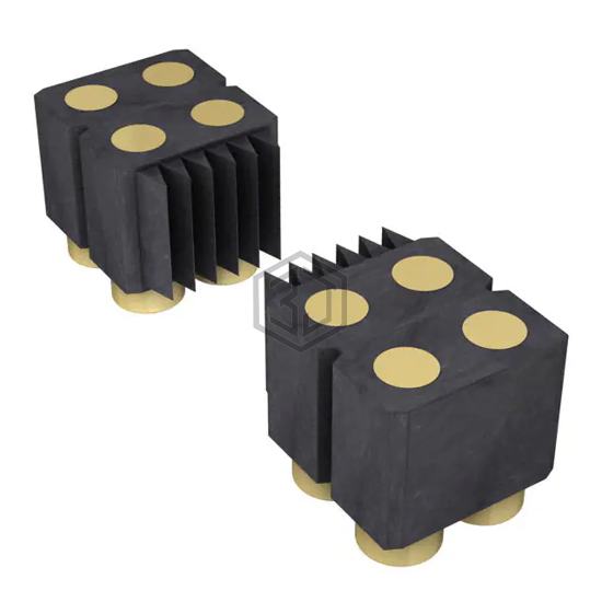 802-10-010-30-507101 - Preci-Dip - Rectangular Connectors - Spring Loaded