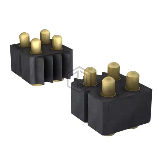 813-SS-008-30-006191 - Preci-Dip - Rectangular Connectors - Spring Loaded