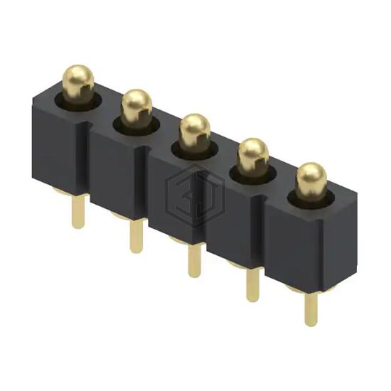 821-22-005-10-001101 - Mill-Max Manufacturing Corp. - Rectangular Connectors - Spring Loaded