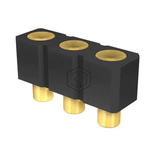 319-10-103-30-008000 - Mill-Max Manufacturing Corp. - Rectangular Connectors - Spring Loaded