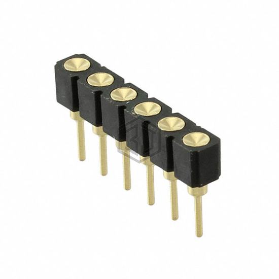 319-10-106-00-006000 - Mill-Max Manufacturing Corp. - Rectangular Connectors - Spring Loaded