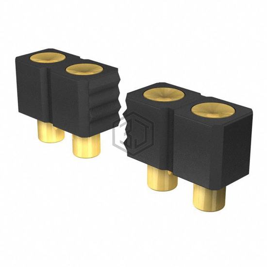 319-10-106-30-008000 - Mill-Max Manufacturing Corp. - Rectangular Connectors - Spring Loaded