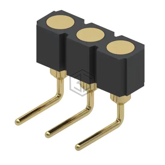 399-10-103-10-007000 - Mill-Max Manufacturing Corp. - Rectangular Connectors - Spring Loaded