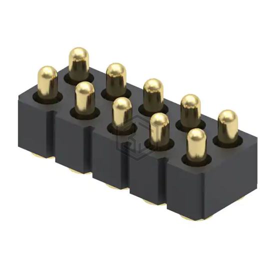 813-22-010-30-002101 - Mill-Max Manufacturing Corp. - Rectangular Connectors - Spring Loaded