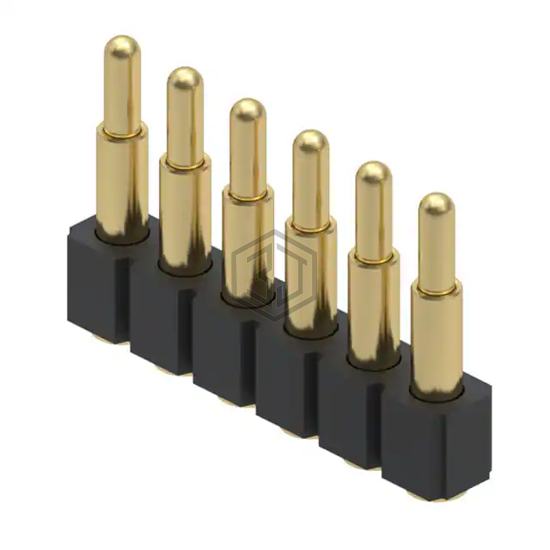 837-22-006-30-001101 - Mill-Max Manufacturing Corp. - Rectangular Connectors - Spring Loaded