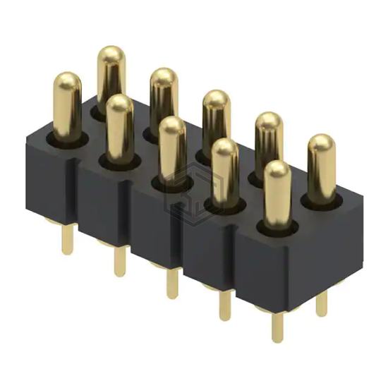 823-22-010-10-004101 - Mill-Max Manufacturing Corp. - Rectangular Connectors - Spring Loaded
