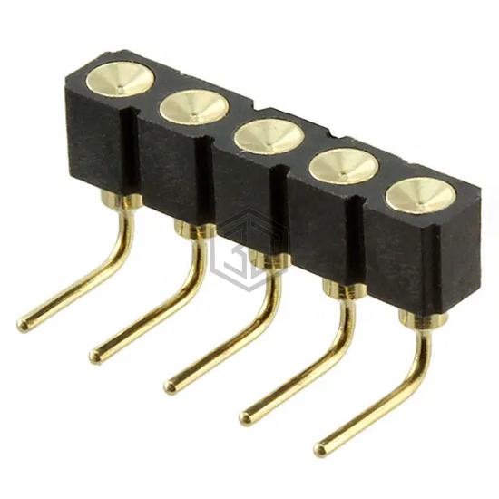 399-10-105-10-007000 - Mill-Max Manufacturing Corp. - Rectangular Connectors - Spring Loaded