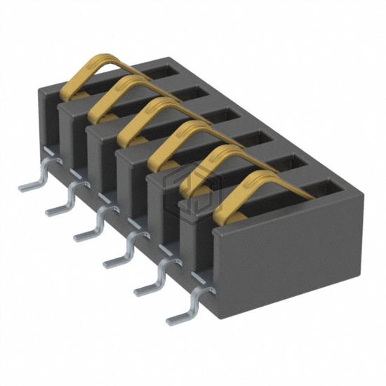 SIB-106-02-F-S - Samtec Inc. - Rectangular Connectors - Spring Loaded