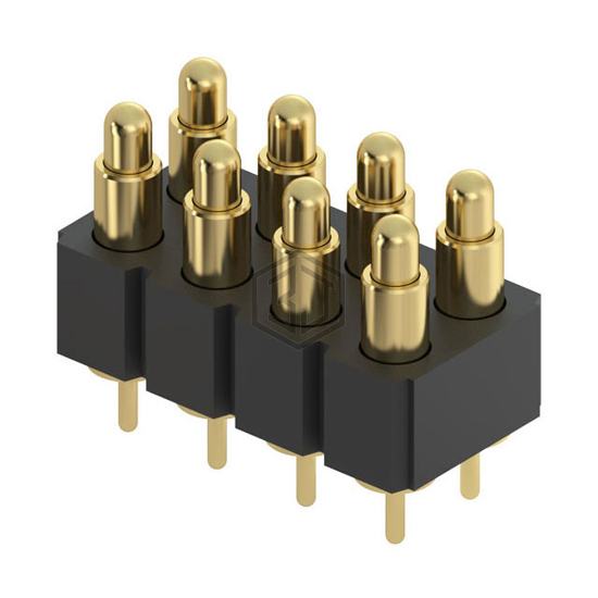 818-22-008-10-000101 - Mill-Max Manufacturing Corp. - Rectangular Connectors - Spring Loaded