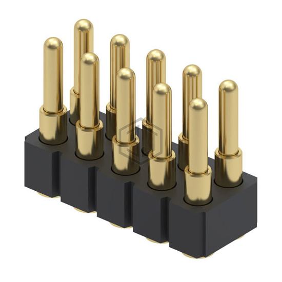 814-22-010-30-006101 - Mill-Max Manufacturing Corp. - Rectangular Connectors - Spring Loaded
