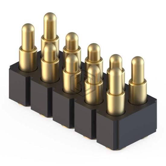 814-22-010-30-030101 - Mill-Max Manufacturing Corp. - Rectangular Connectors - Spring Loaded