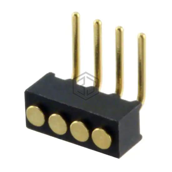856-10-004-20-001000 - Mill-Max Manufacturing Corp. - Rectangular Connectors - Spring Loaded