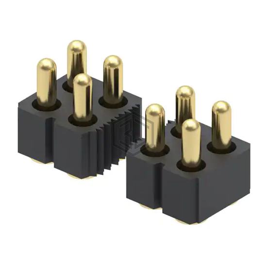 813-22-072-30-004101 - Mill-Max Manufacturing Corp. - Rectangular Connectors - Spring Loaded